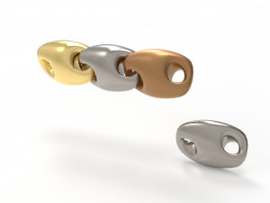oval chain 3D Model