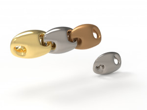 oval chain 3D Model