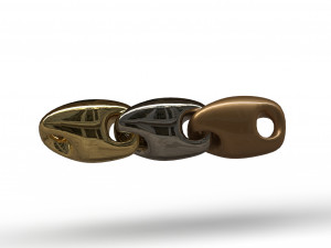 oval chain 3D Model