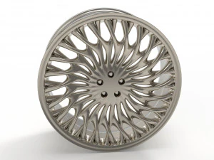 pelek roda Model 3D