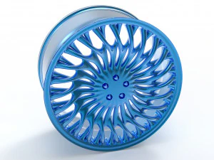 колісні диски 3D Модель