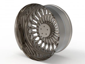 колісні диски 3D Модель