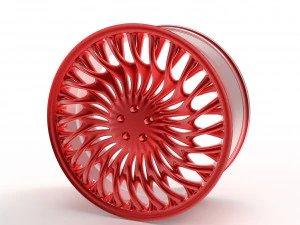 колісні диски 3D Модель