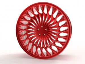 колісні диски 3D Модель