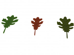 oak leaf Modelo 3D