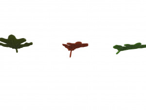 oak leaf Modelo 3D