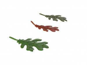 oak leaf Modelo 3D