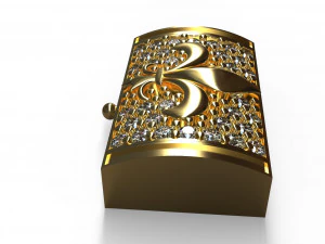 bracelet lock 1610 mm 3D Model