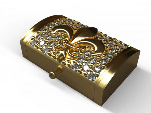 bracelet lock 1610 mm 3D Model