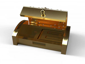 bracelet lock 1610 mm 3D Model