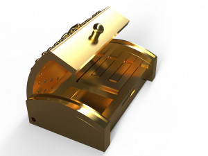 bracelet lock 1610 mm 3D 模型