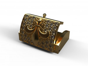 bracelet lock 1610 mm 3D 模型