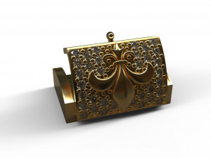 bracelet lock 1610 mm 3D 模型
