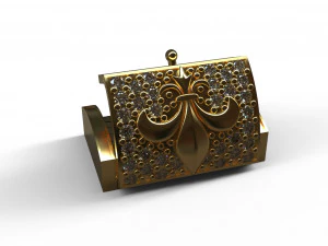 bracelet lock 1610 mm 3D Model