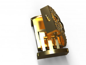 bracelet lock 1610 mm 3D 模型