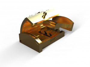 bracelet lock 1610 mm 3D 模型