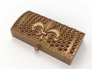 bracelet clasp lock12mm x 24mm 3D Model