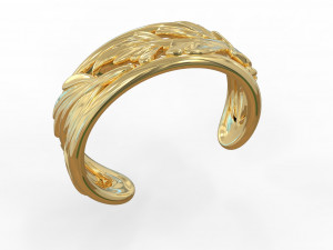 Leaf ring Modelo 3D