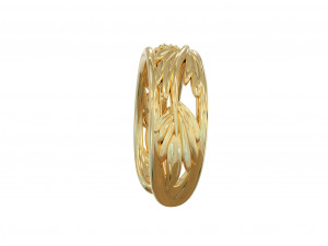 Leaf ring 3D Model