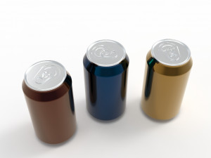 Drink can- beverage can 3D Model