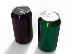 Drink can- beverage can 3D Model