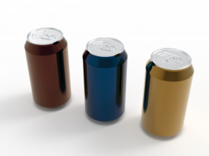 Drink can- beverage can 3D Model