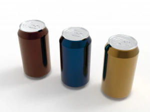 Drink can- beverage can 3D Model