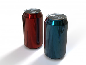 Drink can- beverage can 3D Model