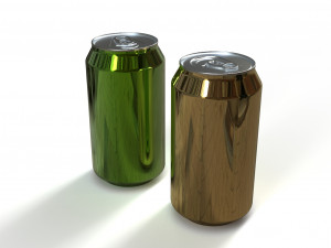 Drink can- beverage can 3D Model