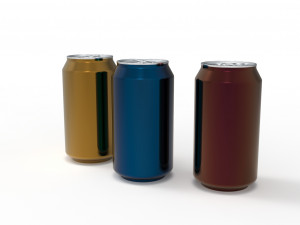 Drink can- beverage can 3D Model