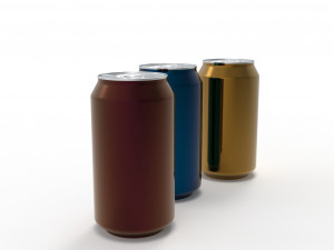 Drink can- beverage can 3D Model