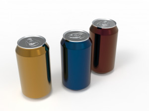 Drink can- beverage can 3D Model