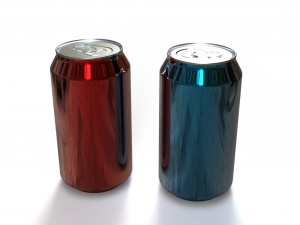 Drink can- beverage can 3D Model