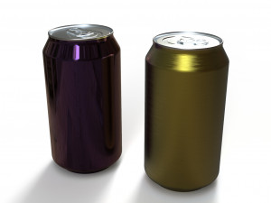 Drink can- beverage can 3D Model