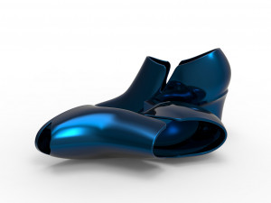 High hill shoes 3D 모델