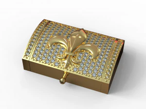 Bracelet clasp lock18mm X 28mm 3D Model