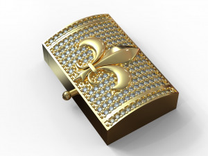 Bracelet clasp lock18mm X 28mm 3D Model