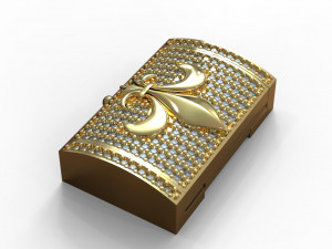 Bracelet clasp lock18mm X 28mm 3D Model