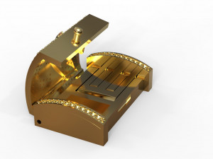 Bracelet clasp lock18mm X 28mm 3D Model