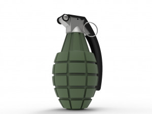 Grenade 3D Model