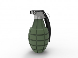 Grenade 3D Model