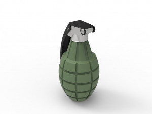 Grenade 3D Model