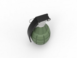 Grenade 3D Model