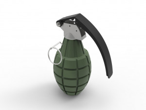 Grenade 3D Model