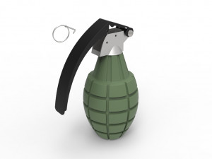 Grenade 3D Model