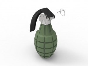 Grenade 3D Model
