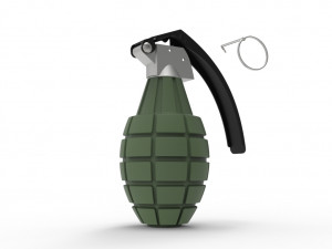 Grenade 3D Model