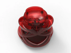 Interwoven vase 3D Model