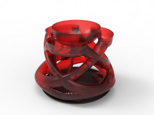 Interwoven vase 3D Модель