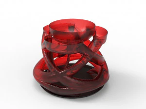 Interwoven vase 3D Model